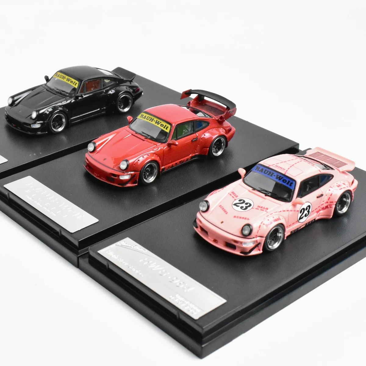 Фото Stance Hunters SH 1:64 Взрослые хобби 964 RWB литая под давлением модель автомобиля из смолы №2