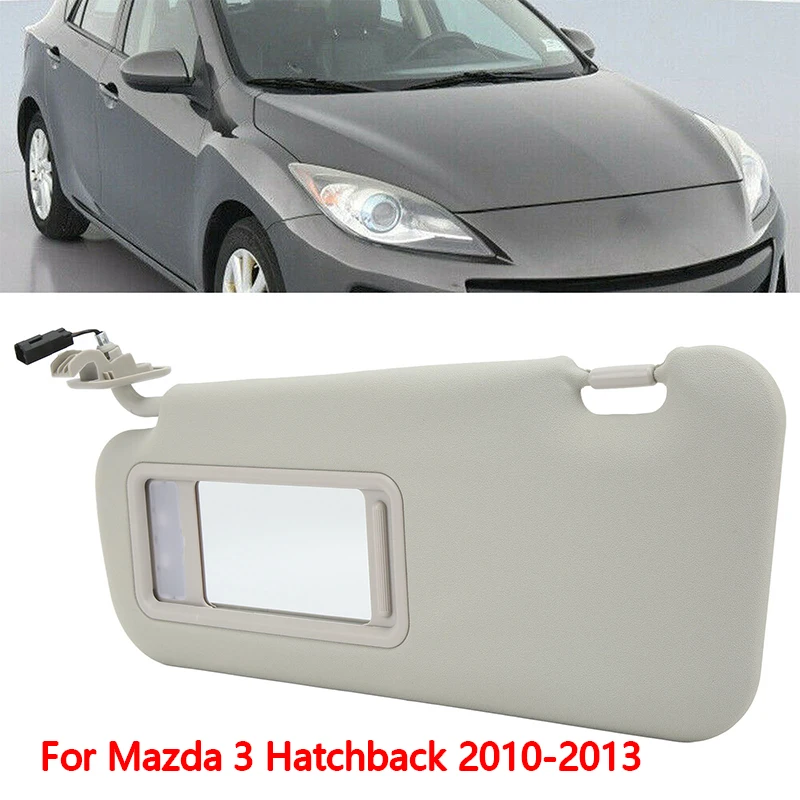 Левый солнцезащитный козырек левый для водителя BBM2 69 320C 75 замена Mazda 3 хэтчбек