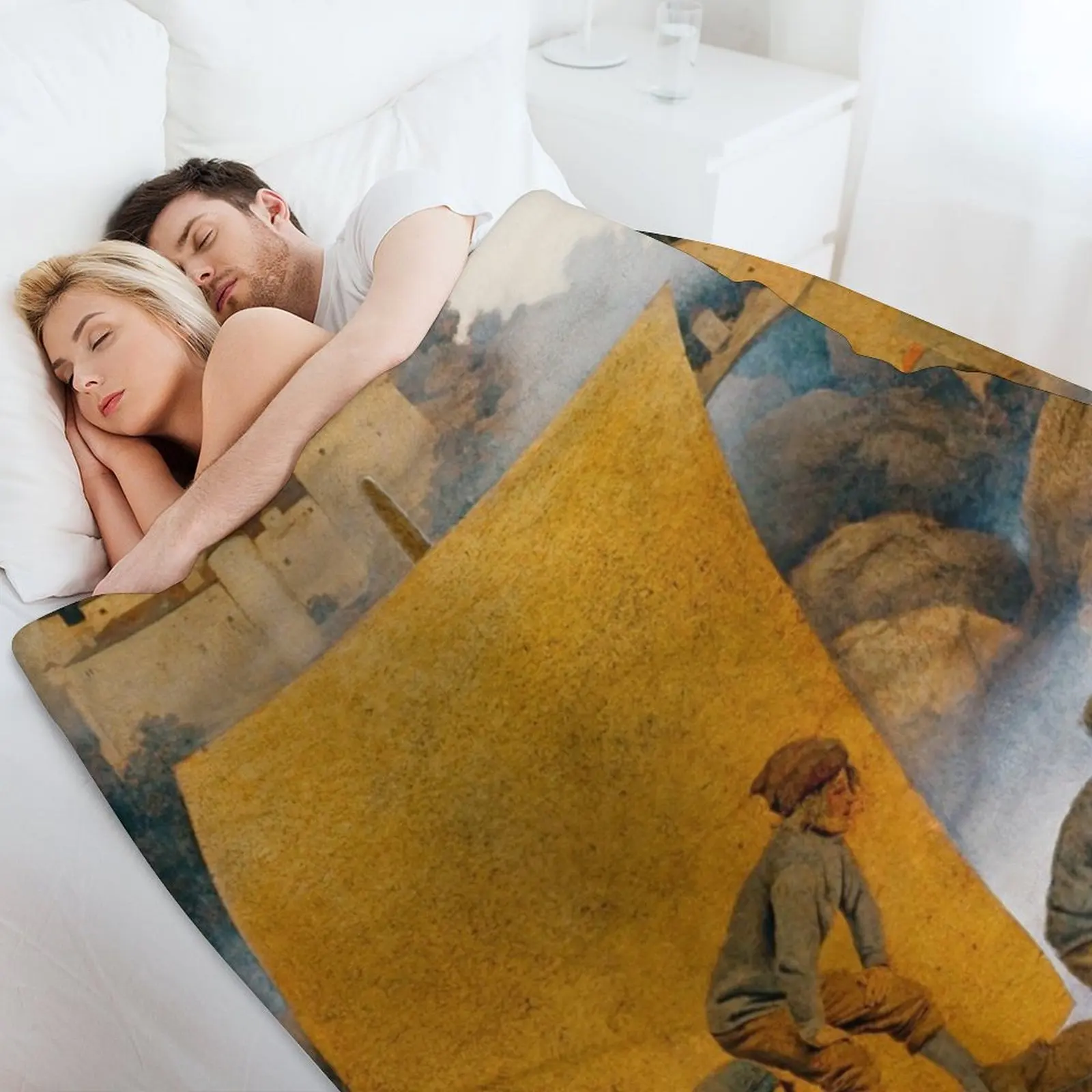 Новое одеяло Wynken Blynken и Nod от Maxfield Parrish - сказки красивые одеяла на заказ