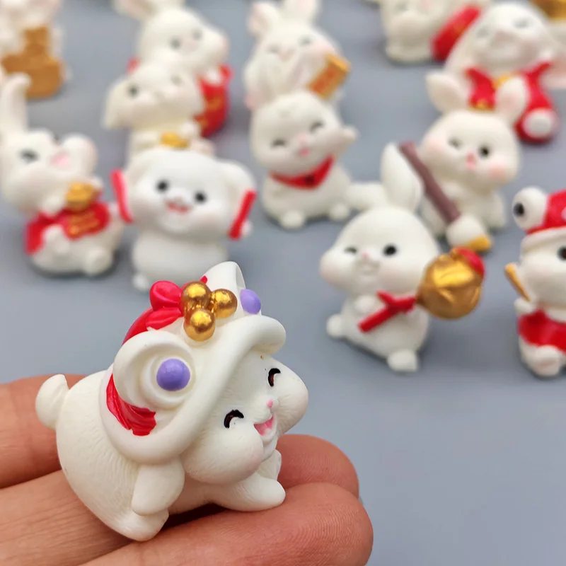 BAIUFOR новогодние кролики миниатюрная рождественская подарочная коробка