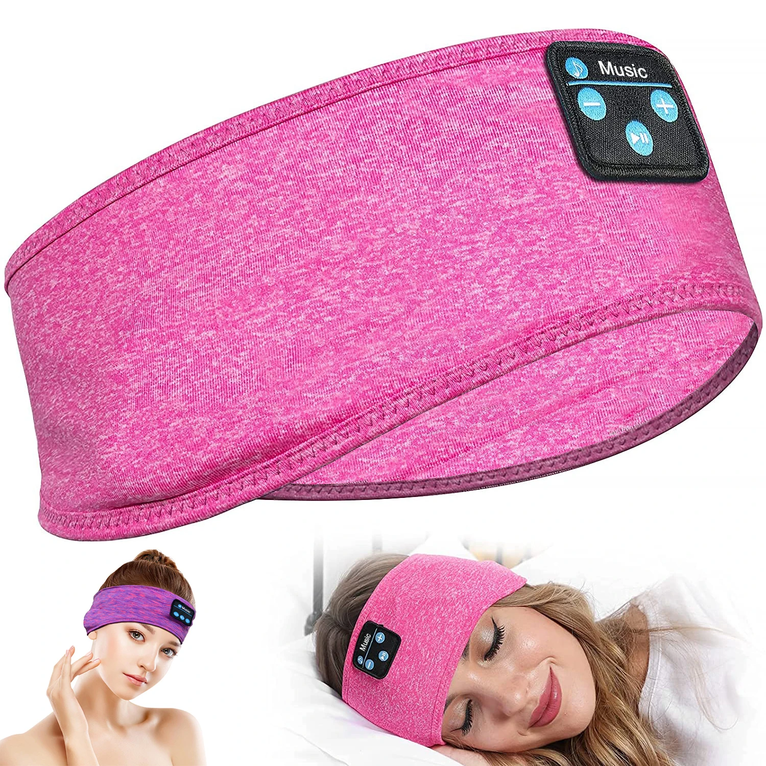 

Headphone for Sleeping Bluetooth Sleeping Headphones Music Sports Sleep Headband Ultra-Soft Headband for Side Sleepers Yoga Gift