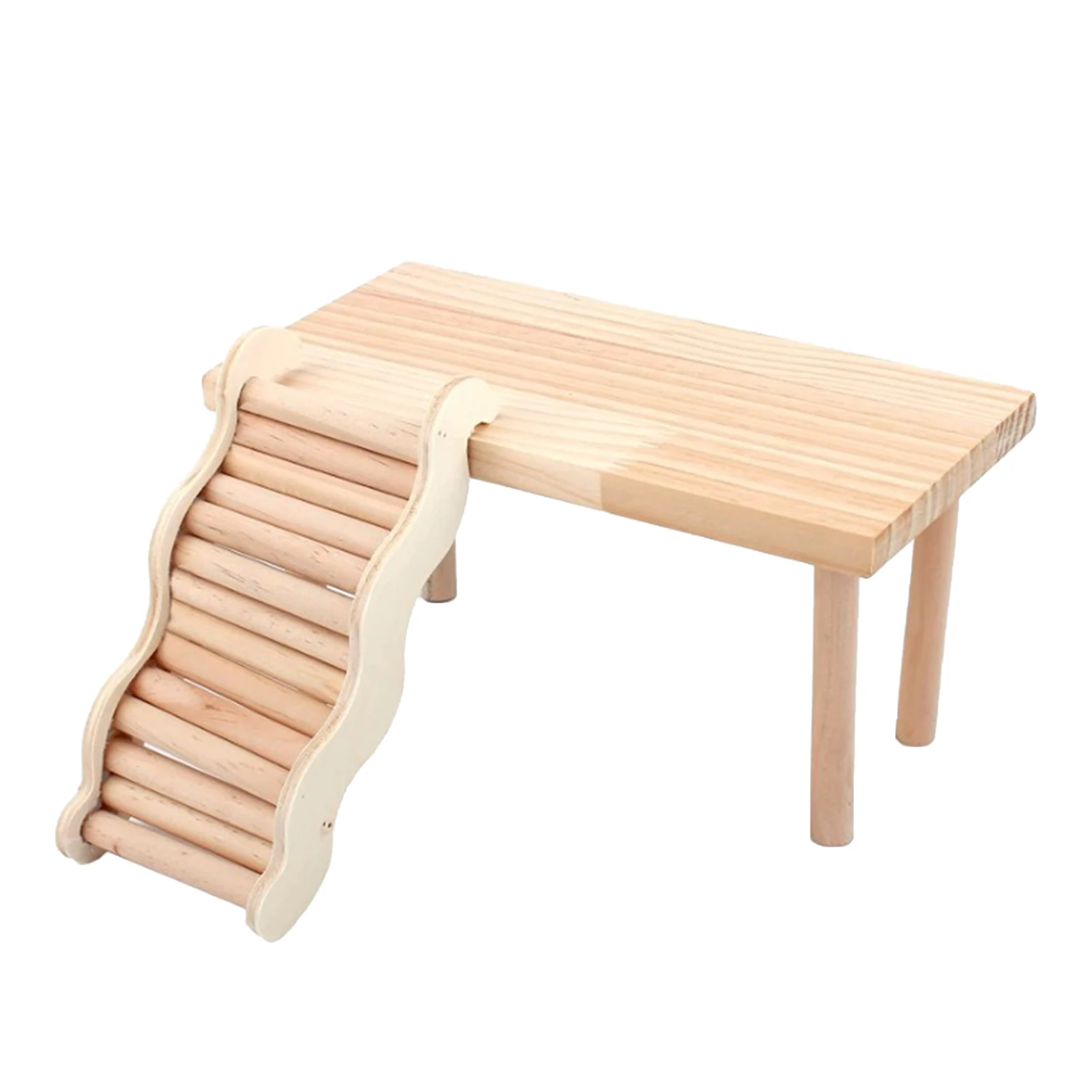 

Hamster Climbing Wood Exercise Toy Multi-Functional Climbing Ladder Bridge Easy To Assemble Small Animal Activity Toys Set