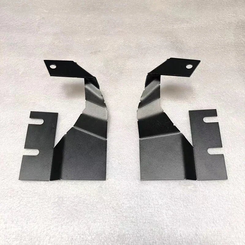 2 шт. монтажные кронштейны на стойке А стальные для переднего капота светодиодные