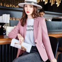 s 4xl high end jacket womens suit office business wear 2022 new spring autumn plaid casual long sleeve ladies blazer