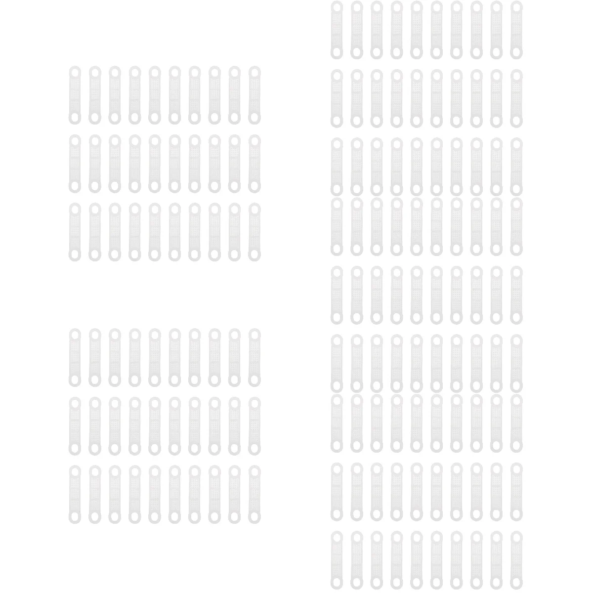 

250 Pcs Metal Hanger Rubber Hanger Strips Non Slip Hanger Strips Grasp Hanger Grips Wood Hanger Clothes Hanger Grips