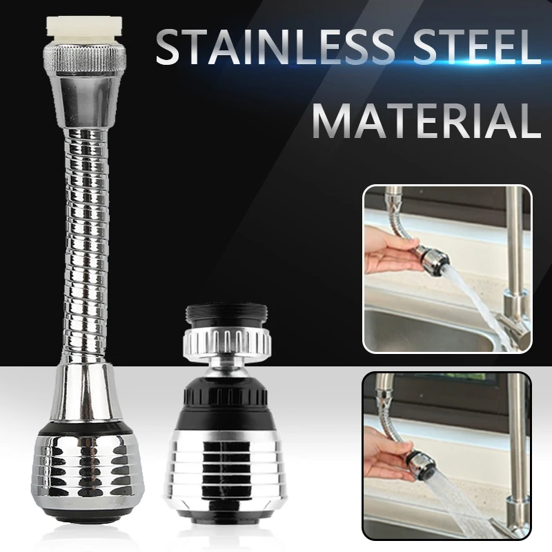 

Water Tap Bubbler Extender 360 Rotate Kitchen Faucet Nozzle Aerator Water Saving Filter Spout Connector Bathroom Shower Head