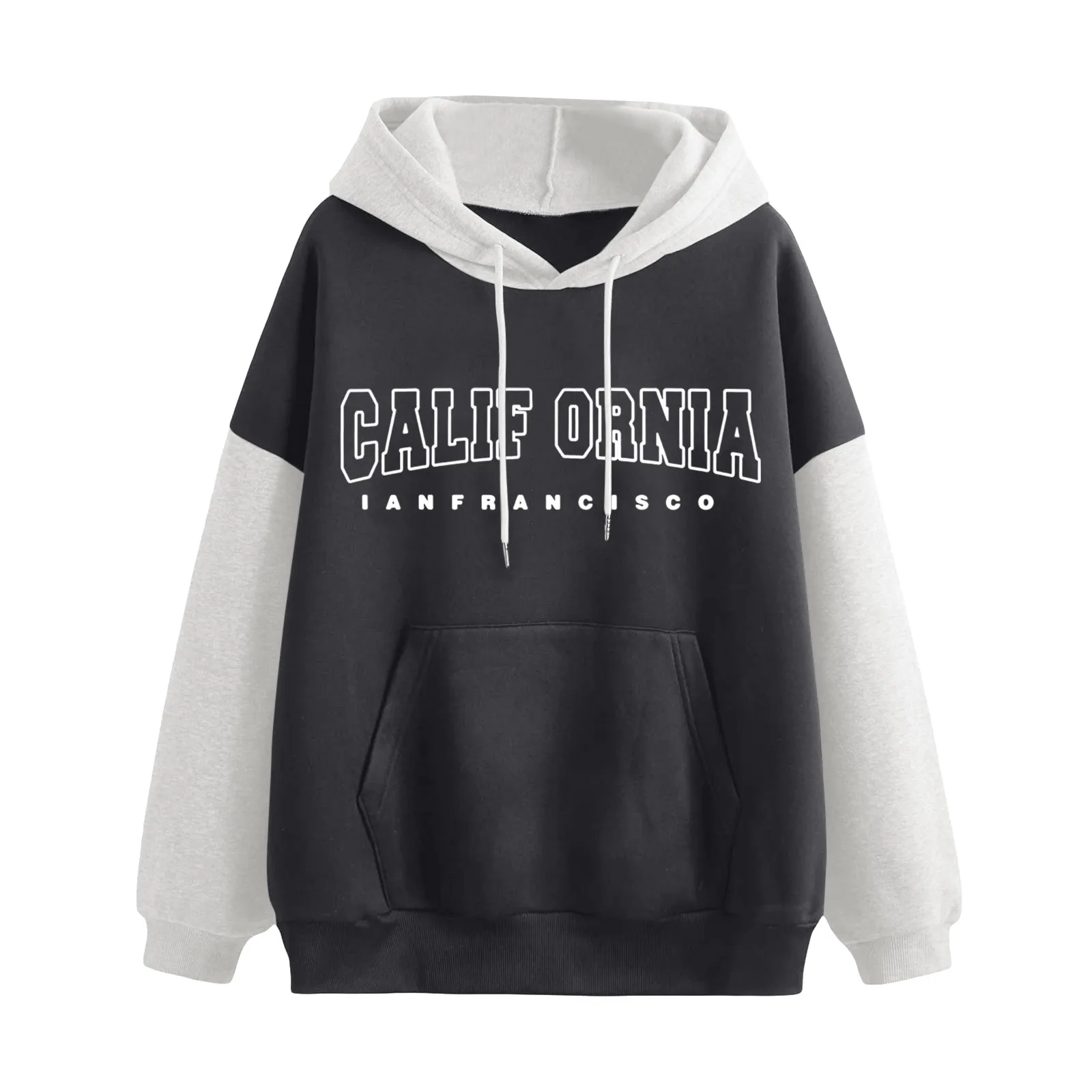 

Womens Sweatshirt Letter Print Long Sleeve Hoodie Pullover Casual Top Hoodie Small Sweatshirt Hoodie Women Pullover Jeans