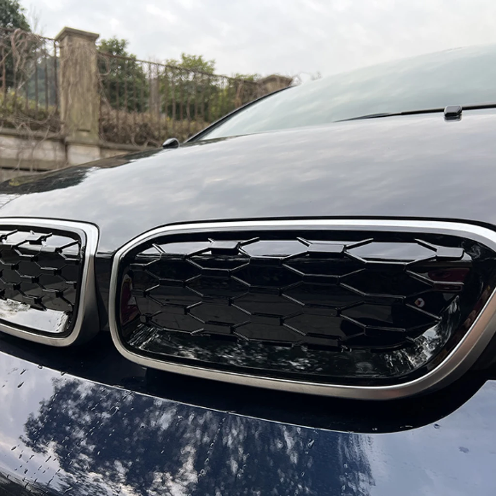 Передняя решетка автомобиля наклейка крышка из АБС-пластика передний бампер