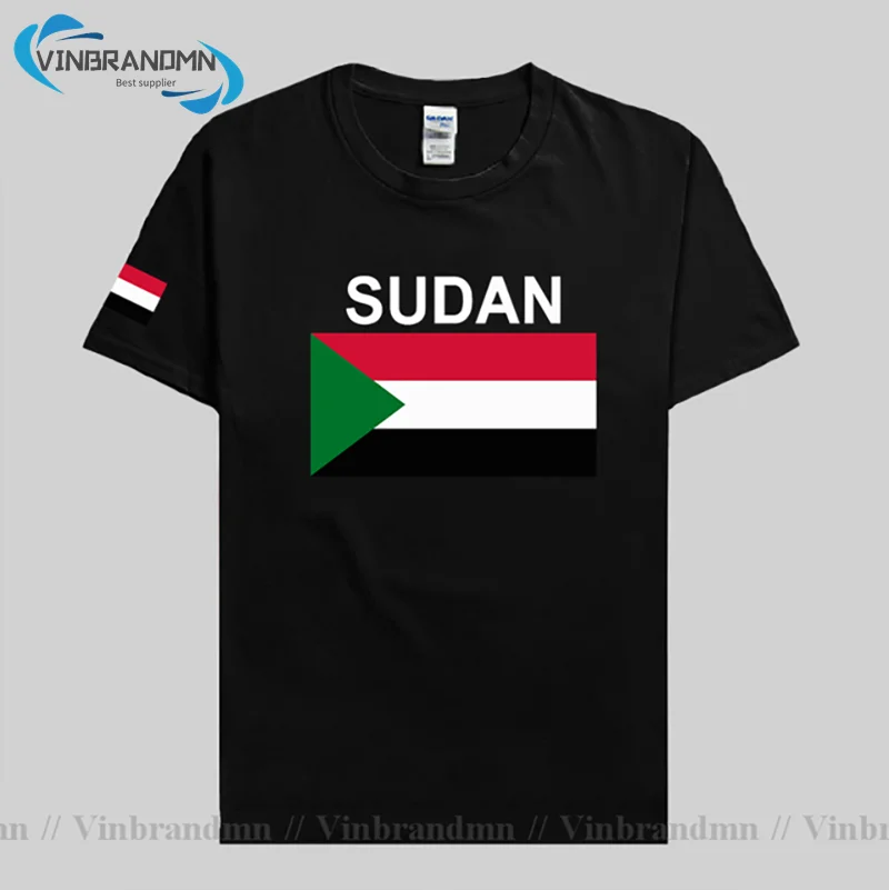 

Северный Судан, суданские мужские футболки, мода 2021, трикотажные изделия, национальная команда, 100% хлопок, футболки, одежда, футболки, кантри, спорт, SDN, ислам