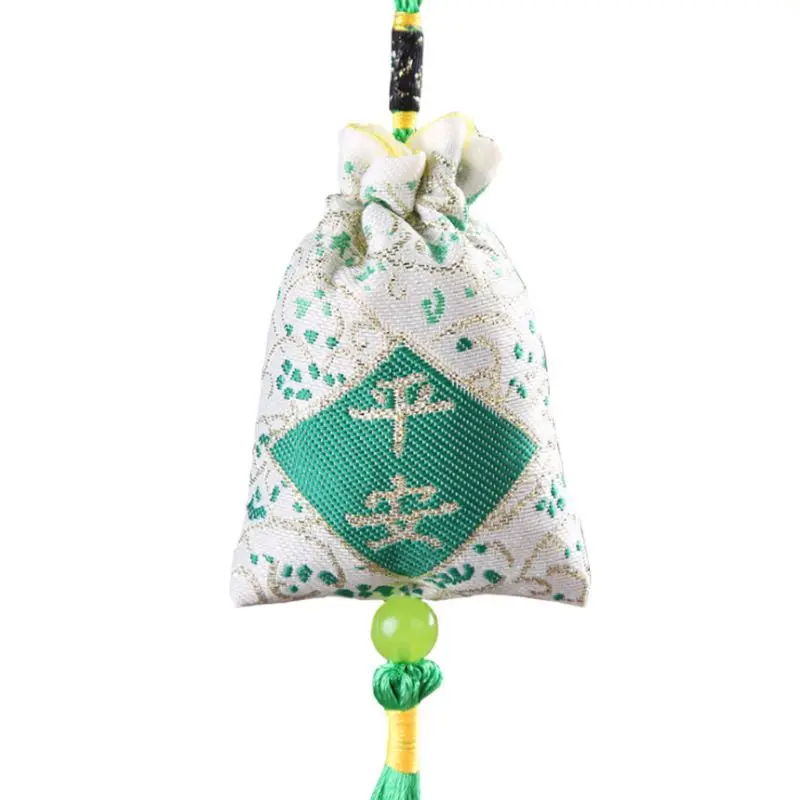 

Car Hanging Lavender Sachet Bag Traditional Chinese Folk Art Word Printed Tassel Drop Shipping