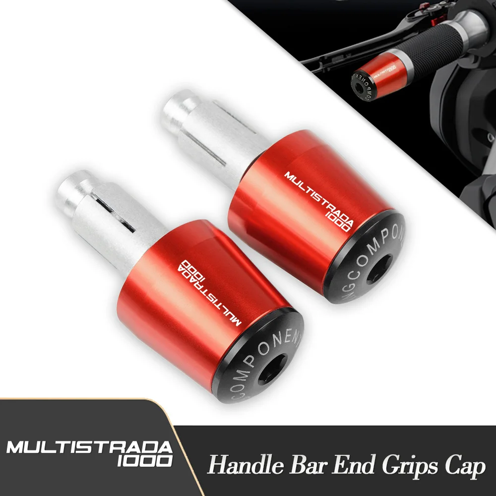 

Рукоятка для мотоцикла 7/8 дюйма, 22 мм, сбалансированная заглушка, наконечник руля-слайдера для DUCATI MULTISTRADA1000DS 2003-2005, аксессуары