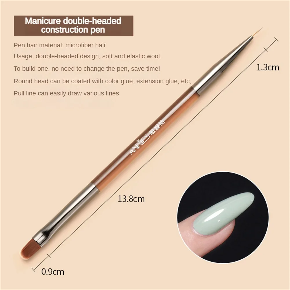 

Versatile Nail Art High-quality Nail Brush Easy To Use Precise Gradient High-quality Nail Art Accessories Fashionable Pen Chic