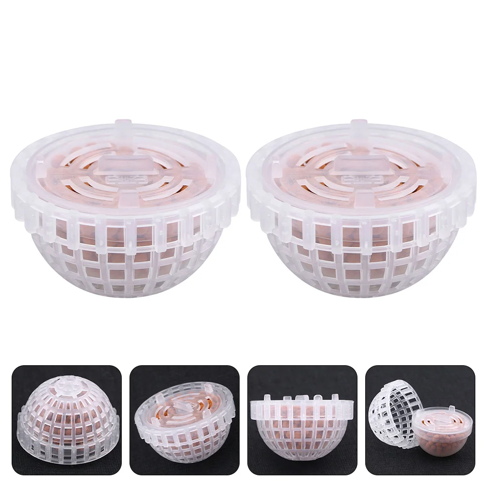 

Ball Holder Aquariumfish Tank Filterlive Planting Containers Mineral Aquatic Shrimpboxes Breeding Media Functional Diy Decor