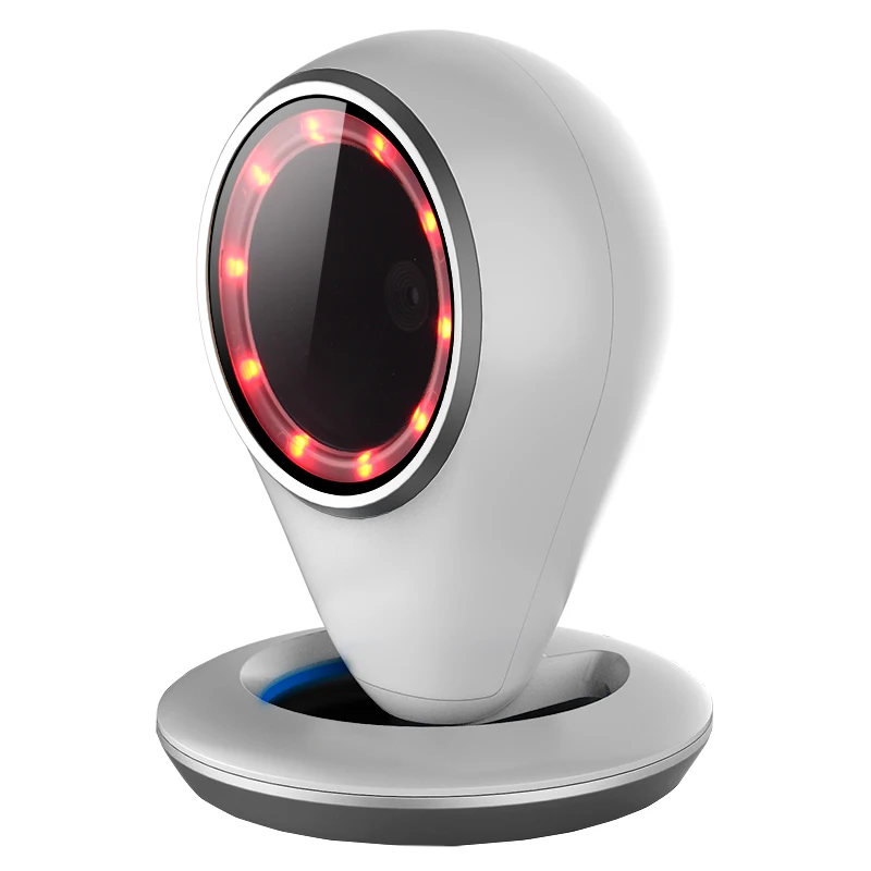 Высококачественный настольный всенаправленный 2D QR PDF417 сканер кодов бар USB RS232