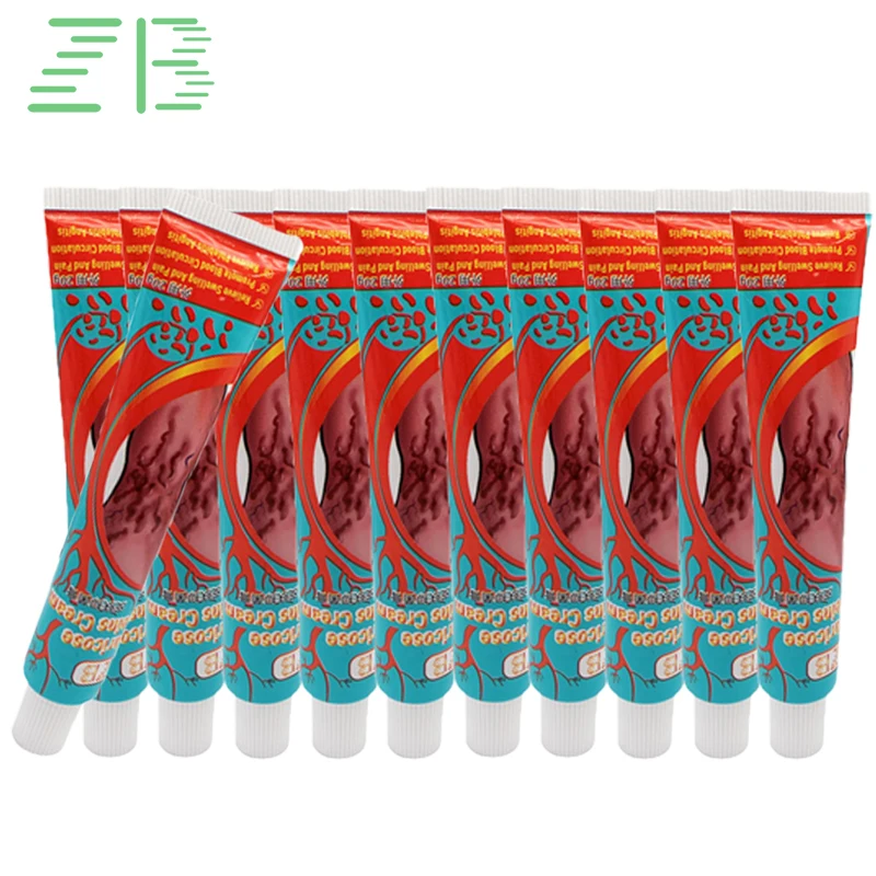 

10pcs 20g Varicose Veins Ointment Varicose Veins Body Medical Cream Vasculitis Phlebitis Spider Pain Relief Natural Dressing
