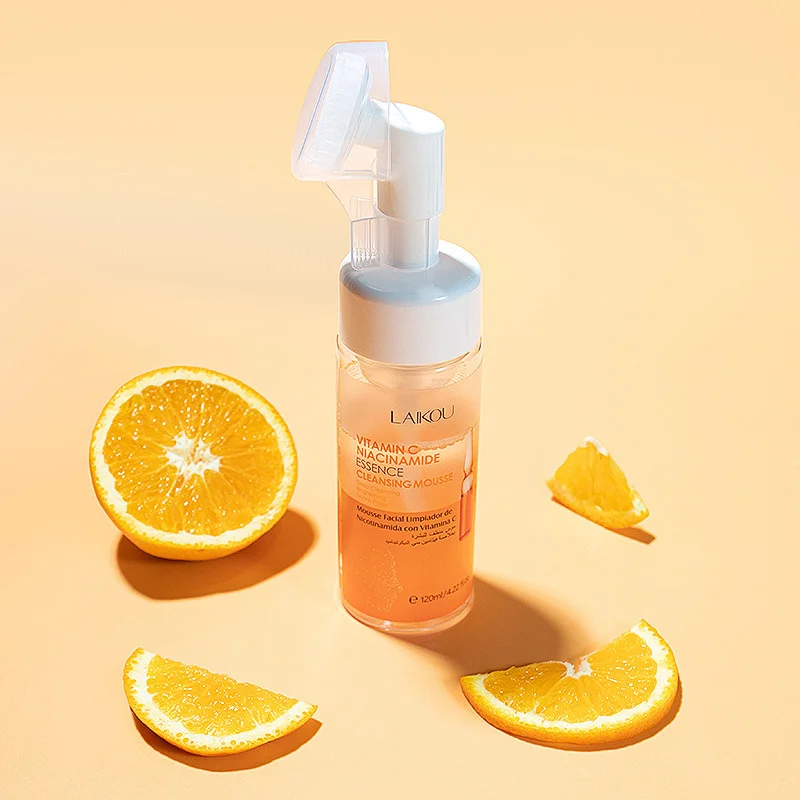 Витамин С Niacinamide очищающий мусс очищающее средство для лица Пена глубокое
