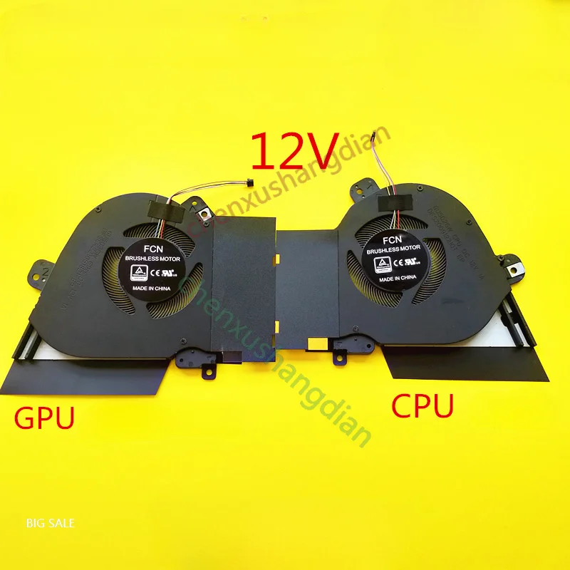 Новый оригинальный вентилятор для Asus ROG magic 15 Zephyrus gu502gw ноутбук охлаждение