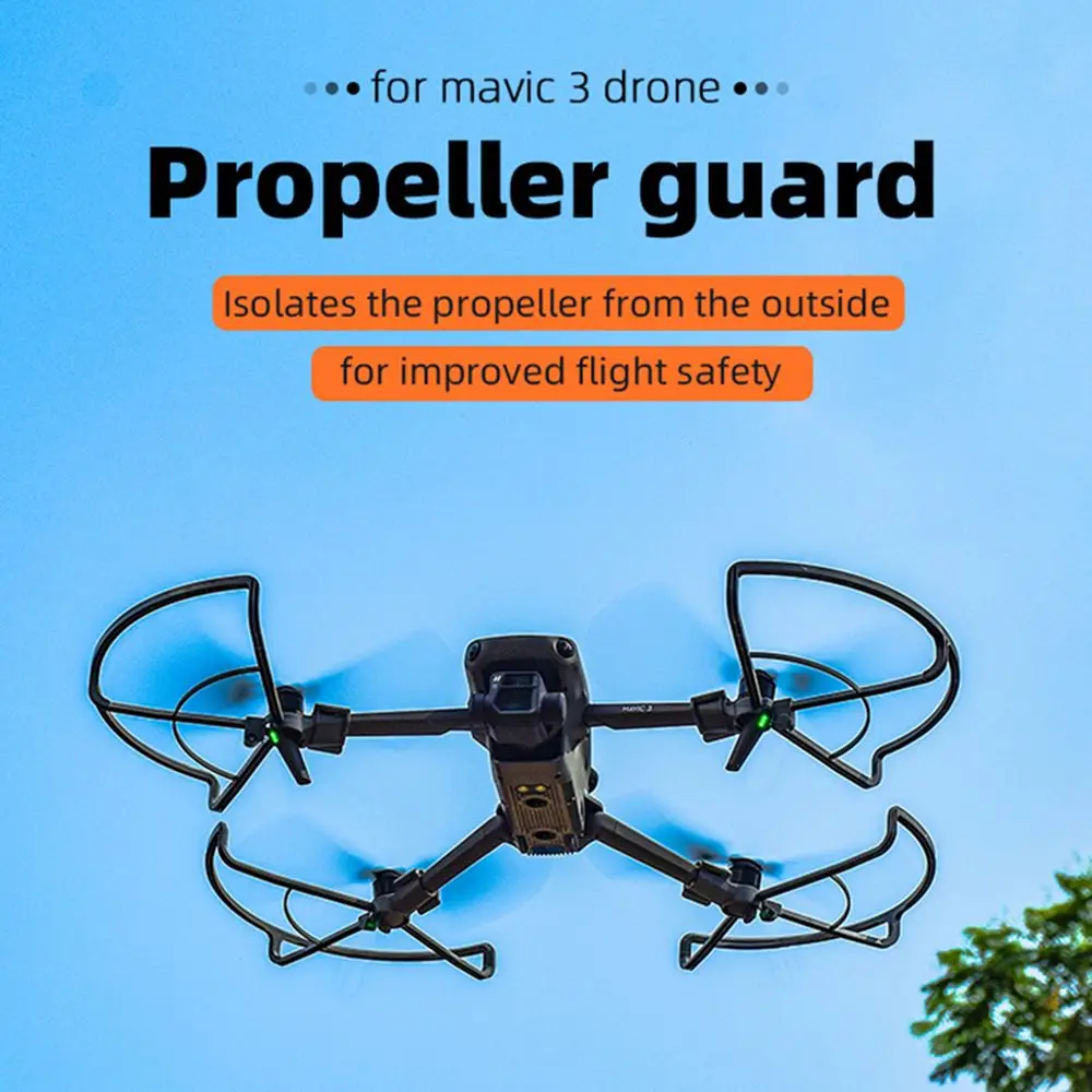 

New Anti-collision Integrated Drone Accessory Quick Release Protective Propeller Guard Cover Crash Ring For DJI Mavic 3
