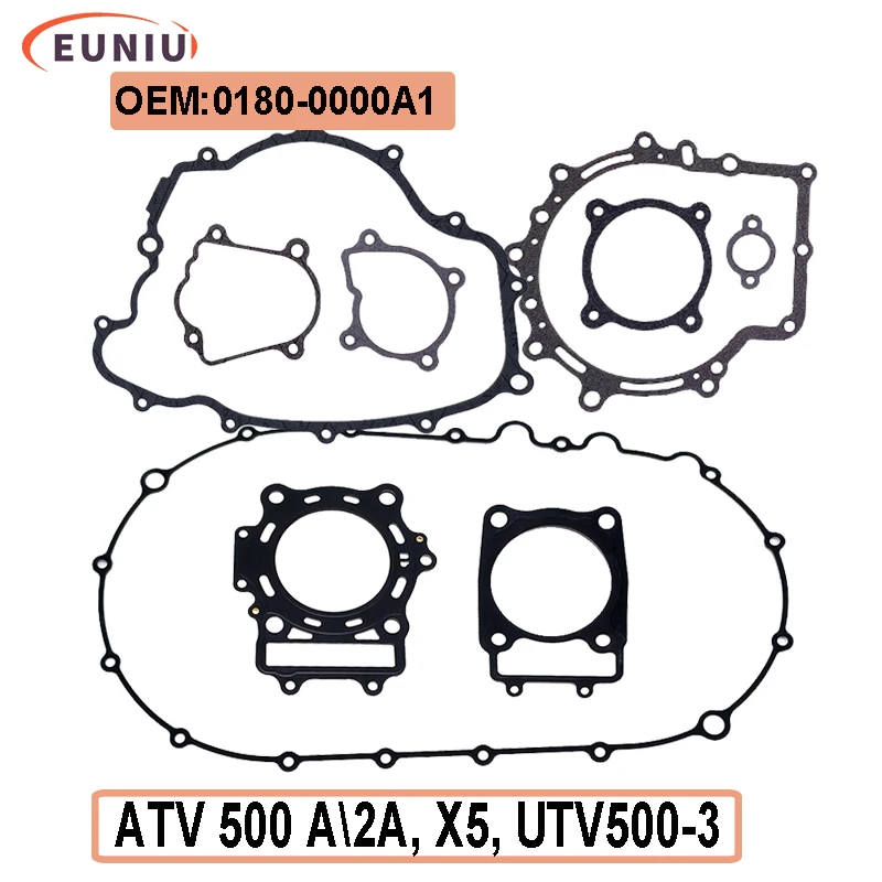 

CF500 Полный комплект прокладок двигателя для ремонта деталей CF188 500cc X5 CF ATV UTV Quad 0180- 023004 0180- 022200 0180- 013103 0180-0000A1