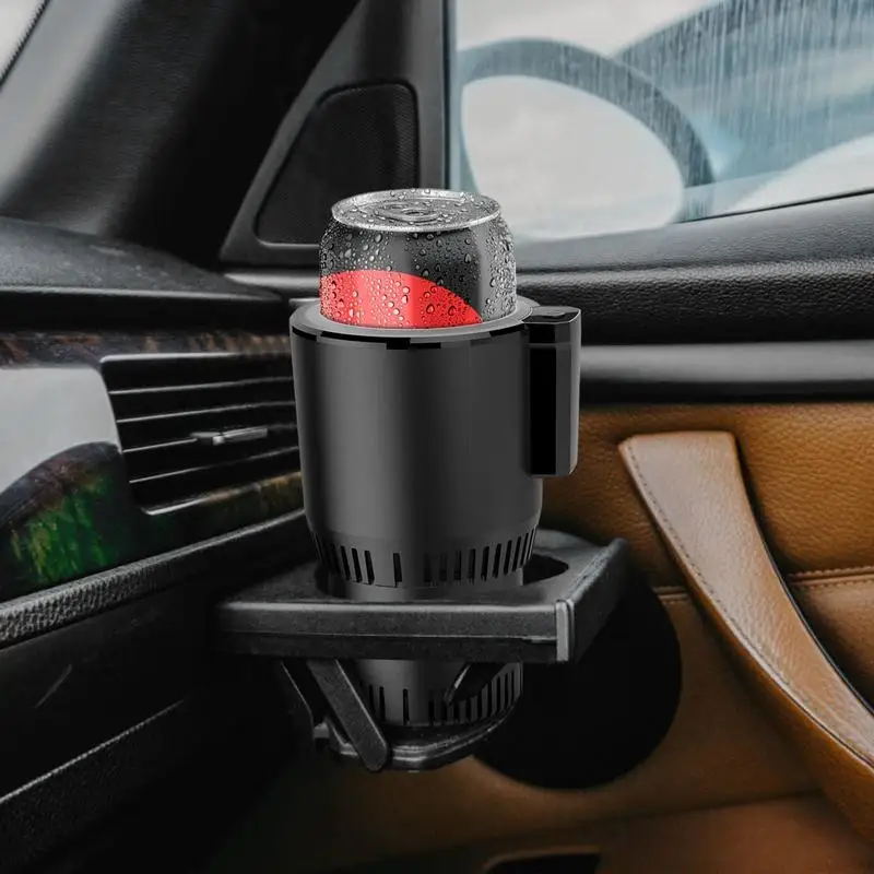 

Car Cooling Cup Portable Temperature Display Electric Coffee Cup Quick-cooling Smart Travel Mug With Low Noise Car Accessories