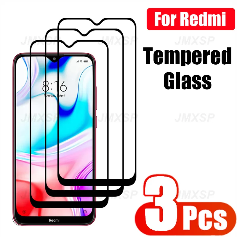Защитное стекло для Xiaomi Redmi 8 7 6 8A 7A 6A закаленное Note 8T Pro K20 K30 L30i экрана 3 шт. |