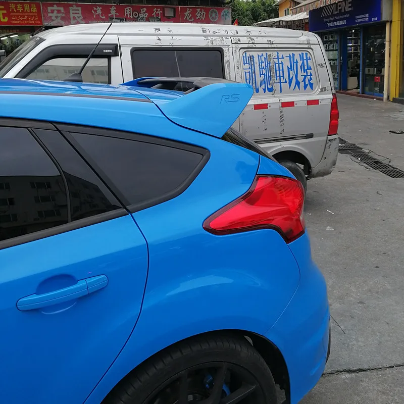 Задний спойлер для Ford Focus 2012 13 14 15 16 2017 высококачественный материал ABS