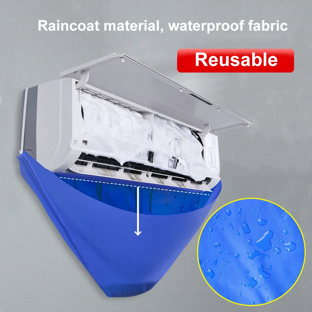 

Air Conditioner Cleaning Cover Cleaner Anti-Fouling Air Conditioner Wall-Mounted Dust Washing Clean Protector Bag