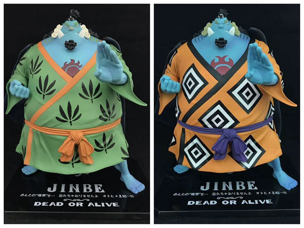 

Anime One Piece Dead or Alive Fish Terran Jinbe New World Ver. PVC Action Figure Game Statue Collectible Model Kids Toys Doll