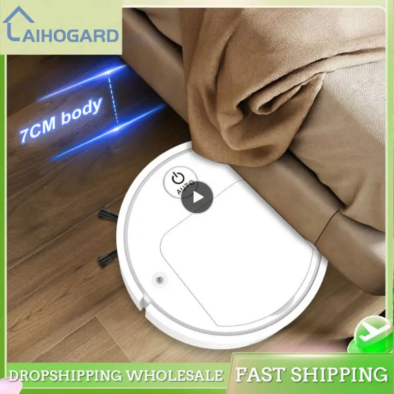 

Portable Smart Robot Vacuum Cleaner Multifunctional 3-In-1 Auto Rechargeable Floor Sweeping Robot Dry Wet Vacuum Cleaner Machine