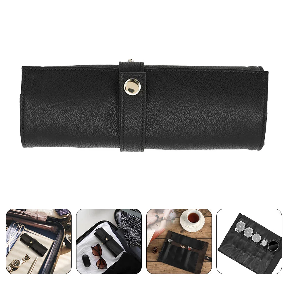 

Earrings Watchband Bag Portable Organizer Organizers Reusable Rolling Container
