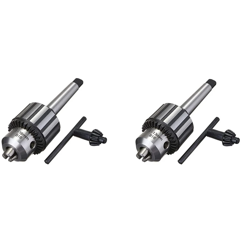 

Heavy Duty Drill Chuck Capacity with MT2 Morse Taper 2 Tool Holder and K32 Key