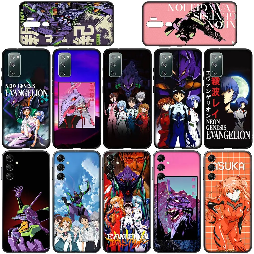 N-Neons G-Genesis E-Evangelions Phone Cover Casing for Xiaomi Redmi Note 13 13C A3 A3X Mi POCO F6 F5 X6 Pro 5G 4G Soft Case