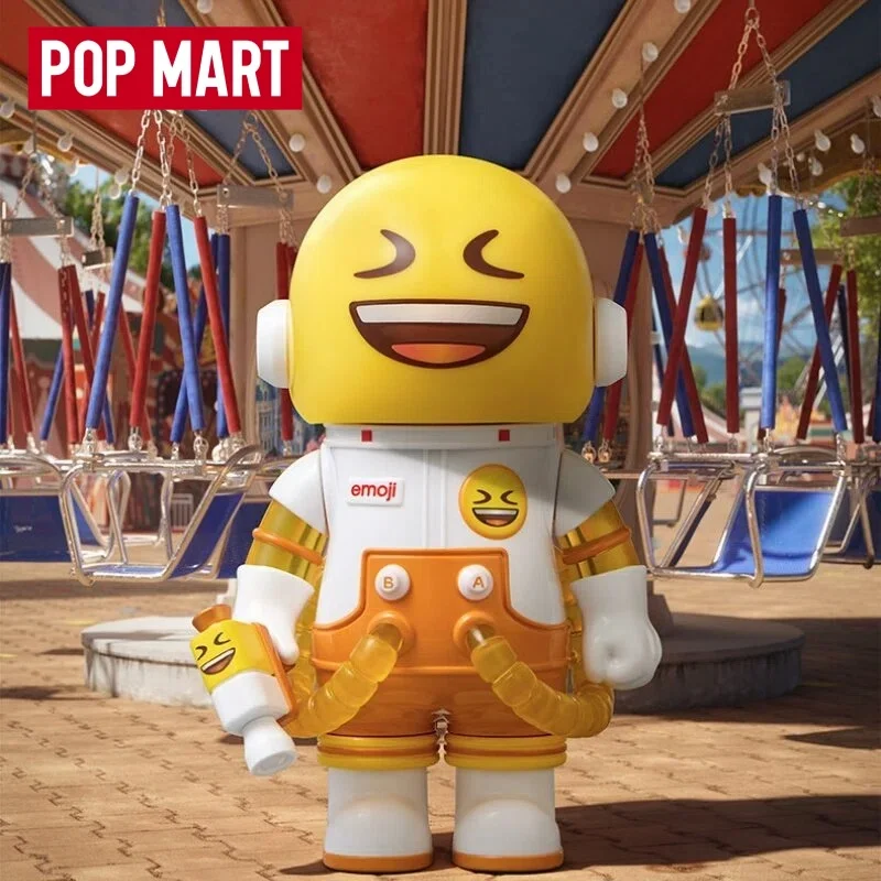Хит продаж: Оригинальная фигурка POP MART MEGA SPACE MOLLY 100% × Emojl ™   Коллекционная фигурка-сюрприз в слепой коробке: модный подарок (art.: 3920dc435cd2f) - 3920dc435cd2f