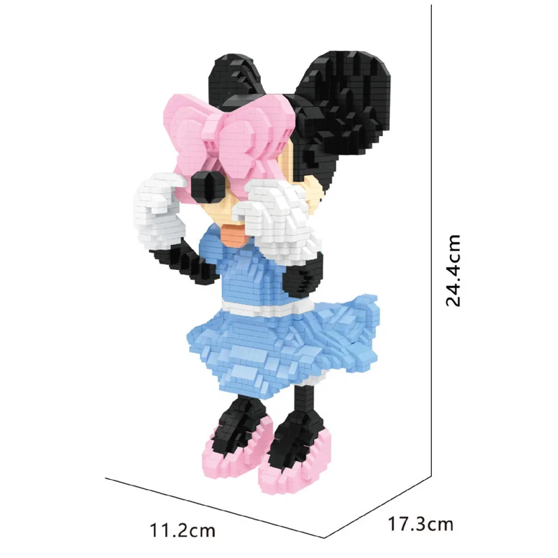 Конструктор Минни Маус И Микки Disney повязка на глаза фигурка модель детские