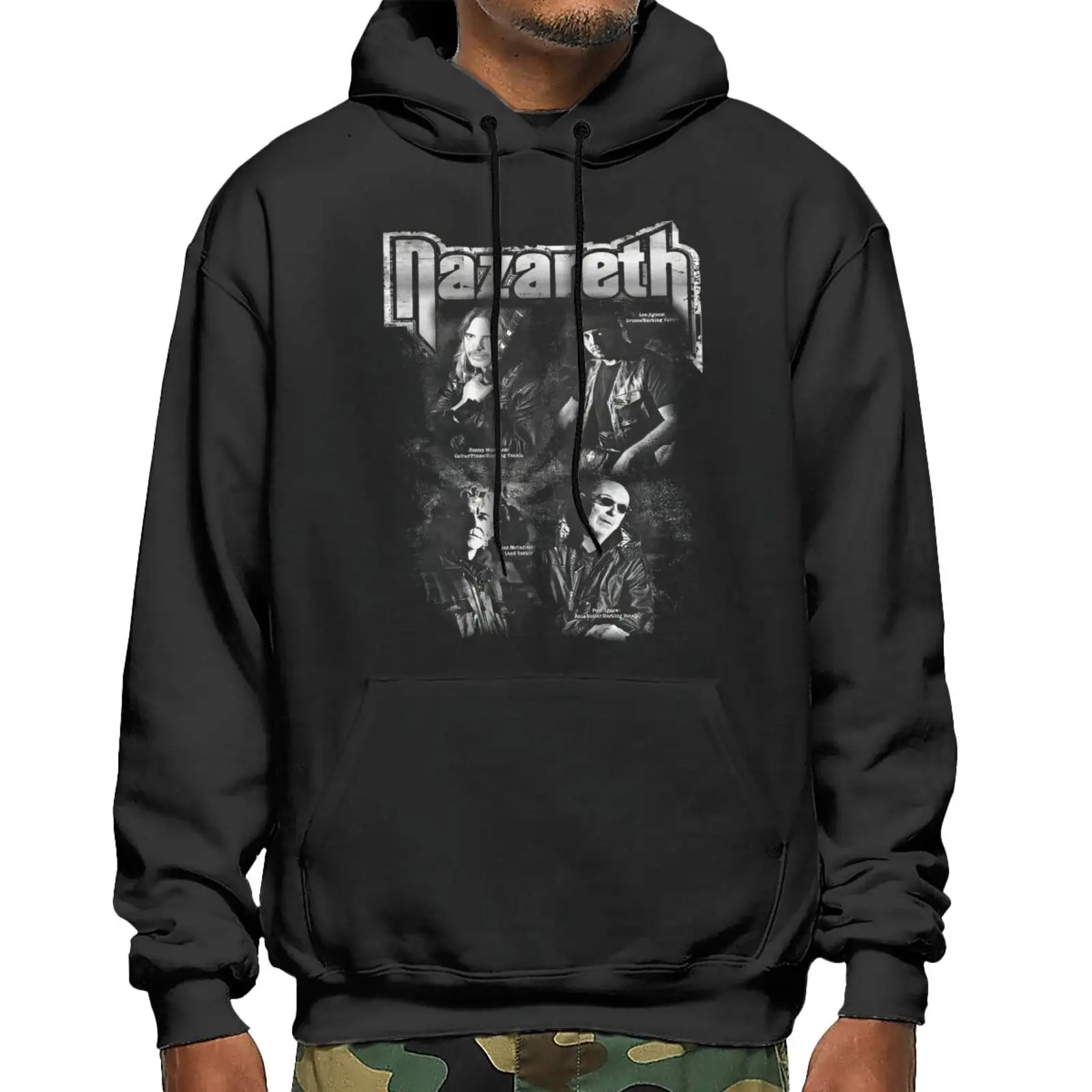 

Nazareth Big Dogz Scottish Hard Band Hoodies Men Sets Anime Clothing Sweater Men 's Sweater Clothes For Teenagers Anime Hoodie