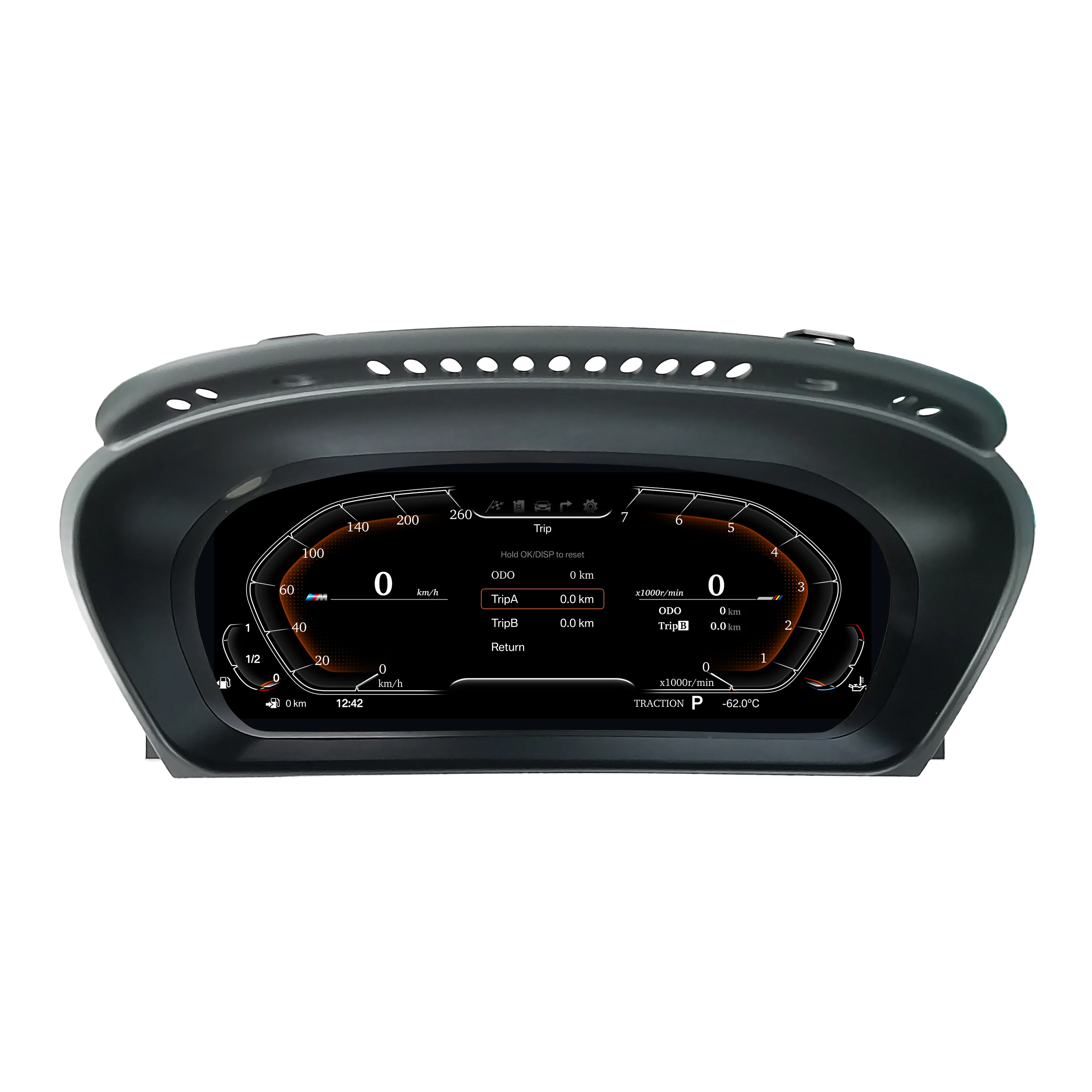 

Поддержка HUD новейший оригинальный Автомобильный цифровой кластер для 5 серии E60 E61 E62 ЖК приборной панели