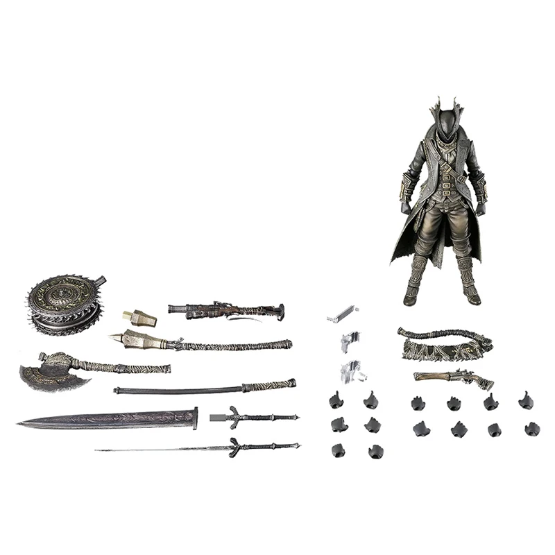 

15Cm Max Factory Figma 367 Bloodborne Hunter Game Action Figure Movable Joint Model Garage Kit Ornament Toys Doll Gift