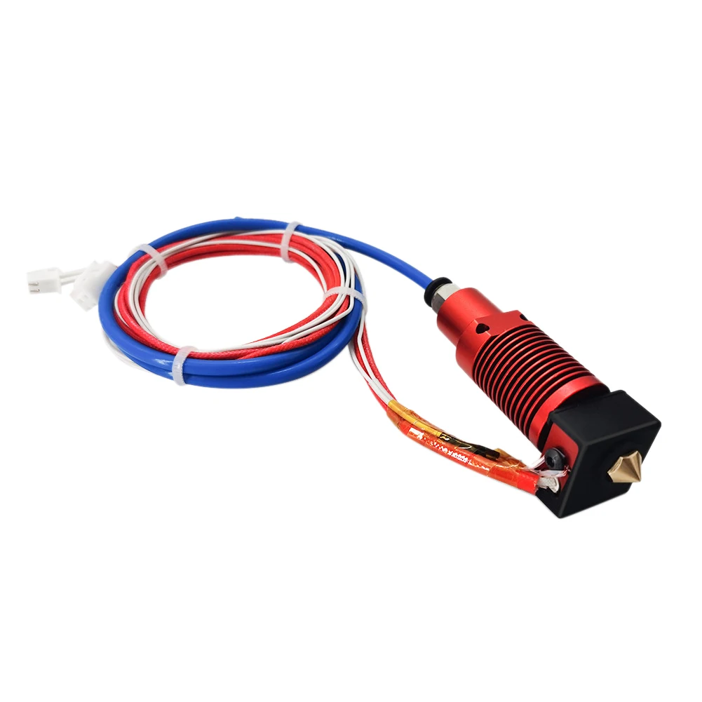 

Extruder 0.4mm Nozzle Assembled Hotend Kit Heating Block Upgrade 3D Printer 24V 40W Durable Aluminum For Creality CR 10S Pro