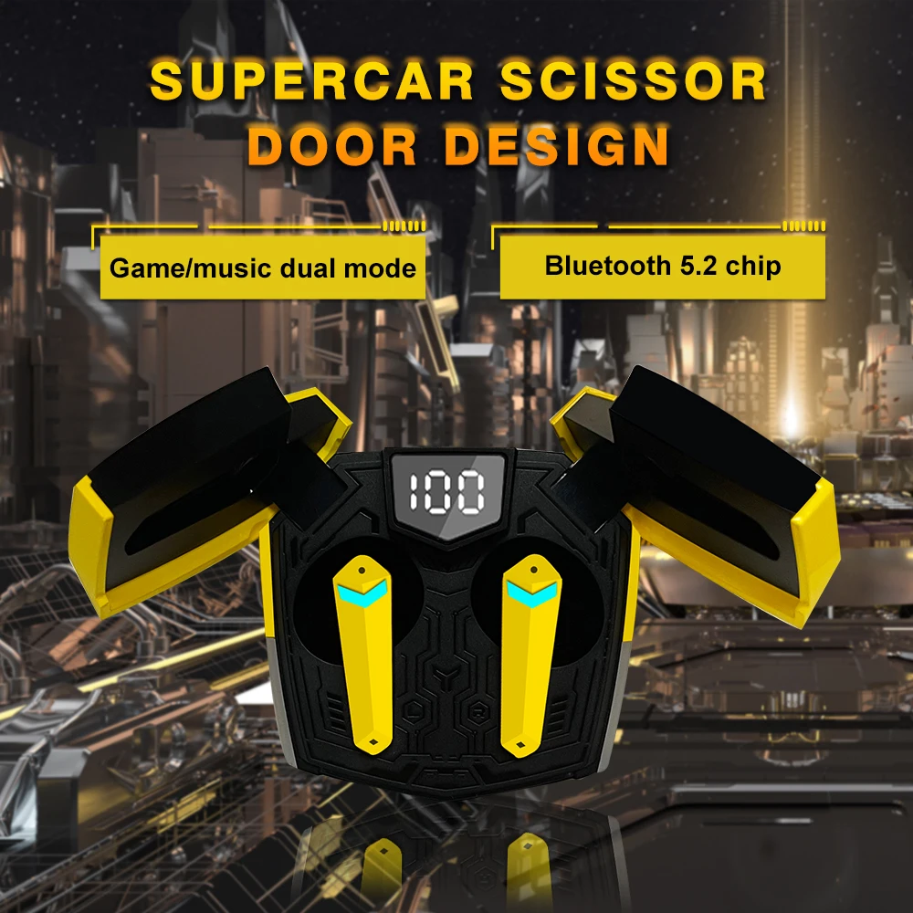 Беспроводные Bluetooth-наушники Flying Wing наушники-вкладыши с двумя ушками наушники