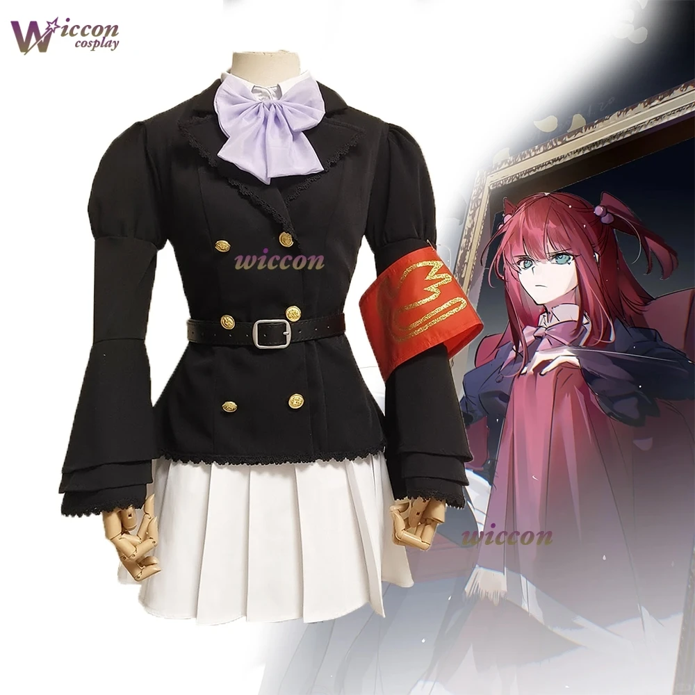 Фото Костюм для косплея Umineko no Naku Koro ni Ange Ushiromiya, игровой аниме-костюм, наряд для Хэллоуина, карнавала, ролевых игр, полный комплект, высокое качество №1