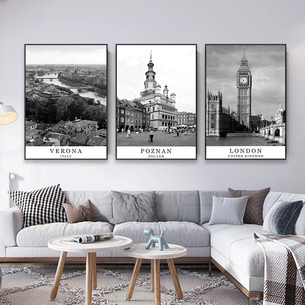 Постер для путешествий на итальянском стиле постер холсте с изображением