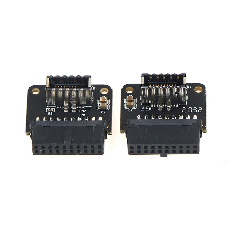 

Type C USB3.1 Front Panel Socket USB 3.0 19 Pin to TYPE-E 20Pin Header Extension Adapter for ASUS Motherboard PC Connector Riser