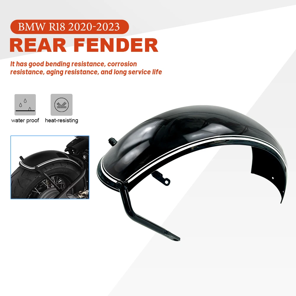 Брызговик из углеродного металла для BMW R18 R 18 100% 2020 2021 2022 2023