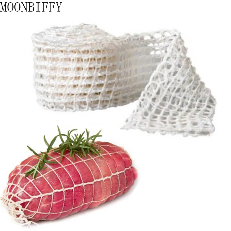 

1/3 Meters Cotton Meat Net Ham Sausage Net Butcher Rope Sausage Net Roll Hot Dog Net Sausage Packaging Tools Wholesale
