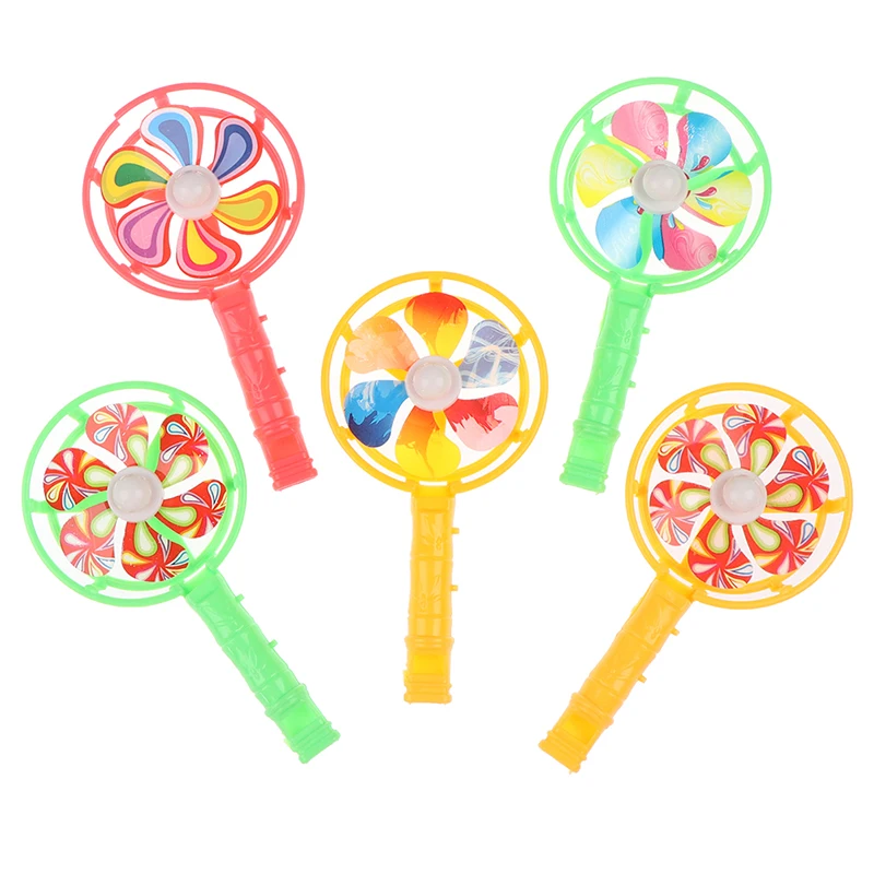 

5Pcs KIds Windmill Whistle Toy Children Coloful Windmill Whistle Musical Developmental Toy Party Props 2022 Gift