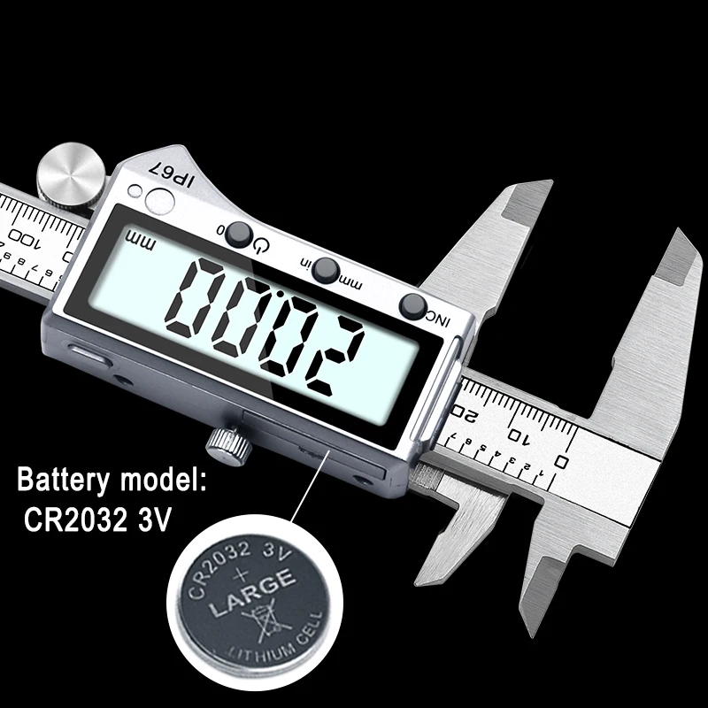 Новый IP67 Bluetooth водонепроницаемый Цифровой точный штангенциркуль из нержавеющей