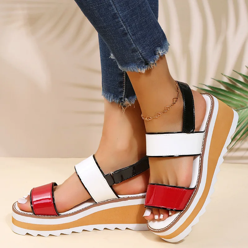 

Сандалии женские с открытым носком, уличные тапочки, лето 2022