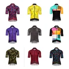 Велосипедная майка, рубашка с коротким рукавом, Мужская одежда для велосипеда, летние топы для дорожного велосипеда, комплект одежды, Мужская футболка