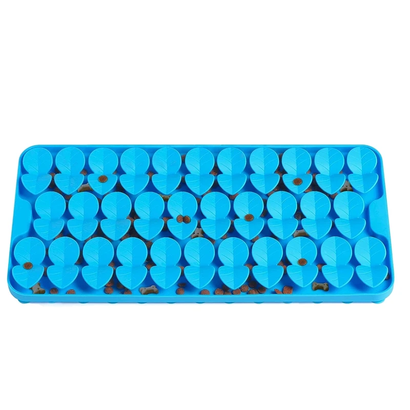 

Silicone Snuffle Mat For Dogs, Dog Lick Mat Slow Feeder Mat, Pet Licking Treat Mat With Suction Cups For Dogs Cats Large Durable