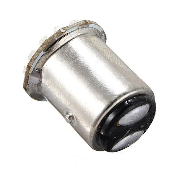 2x1157 T25 S25 BAY15D 22 SMD Светодиодная белая автомобильная лампа стоп-сигнала поворота